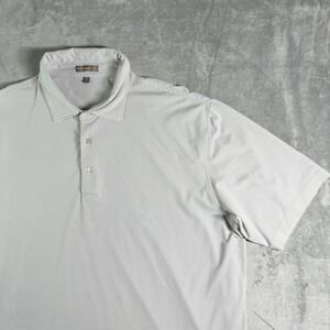 Peter Millar Summer Comfort Polo Shirt Striped Short Sleeve Mens XXL